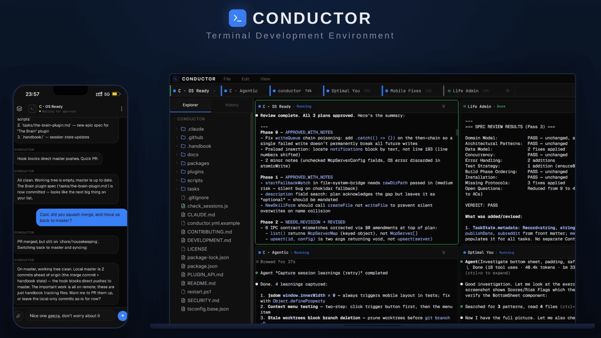 Conductor